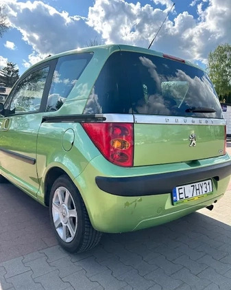 Peugeot 1007 cena 7600 przebieg: 213282, rok produkcji 2006 z Łódź małe 301